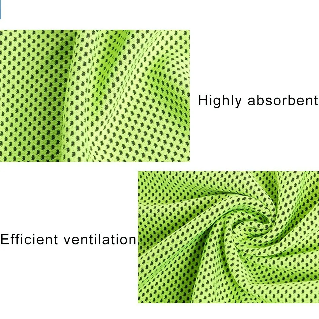 2-pack Enduring Ice Towels - Microfiber Fabric 30*100cm - Ideal for Gym and Sports