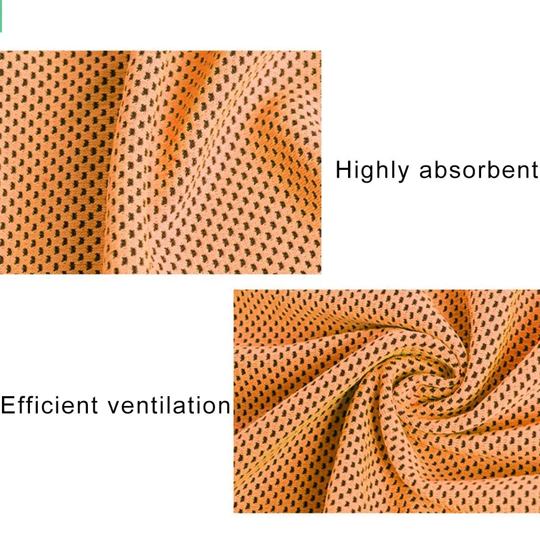 2-pack Enduring Ice Towels - Microfiber Fabric 30*100cm - Ideal for Gym and Sports