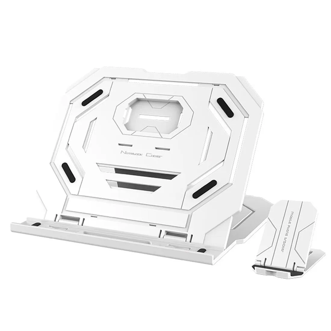 Adjustable Cooling Stand for Notebooks Macbooks Ipads and Phones - 10 Levels
