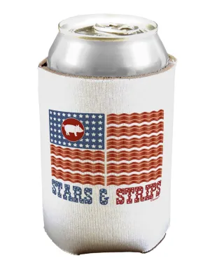 American Bacon Flag - Stars and Strips Can / Bottle Insulator Coolers
