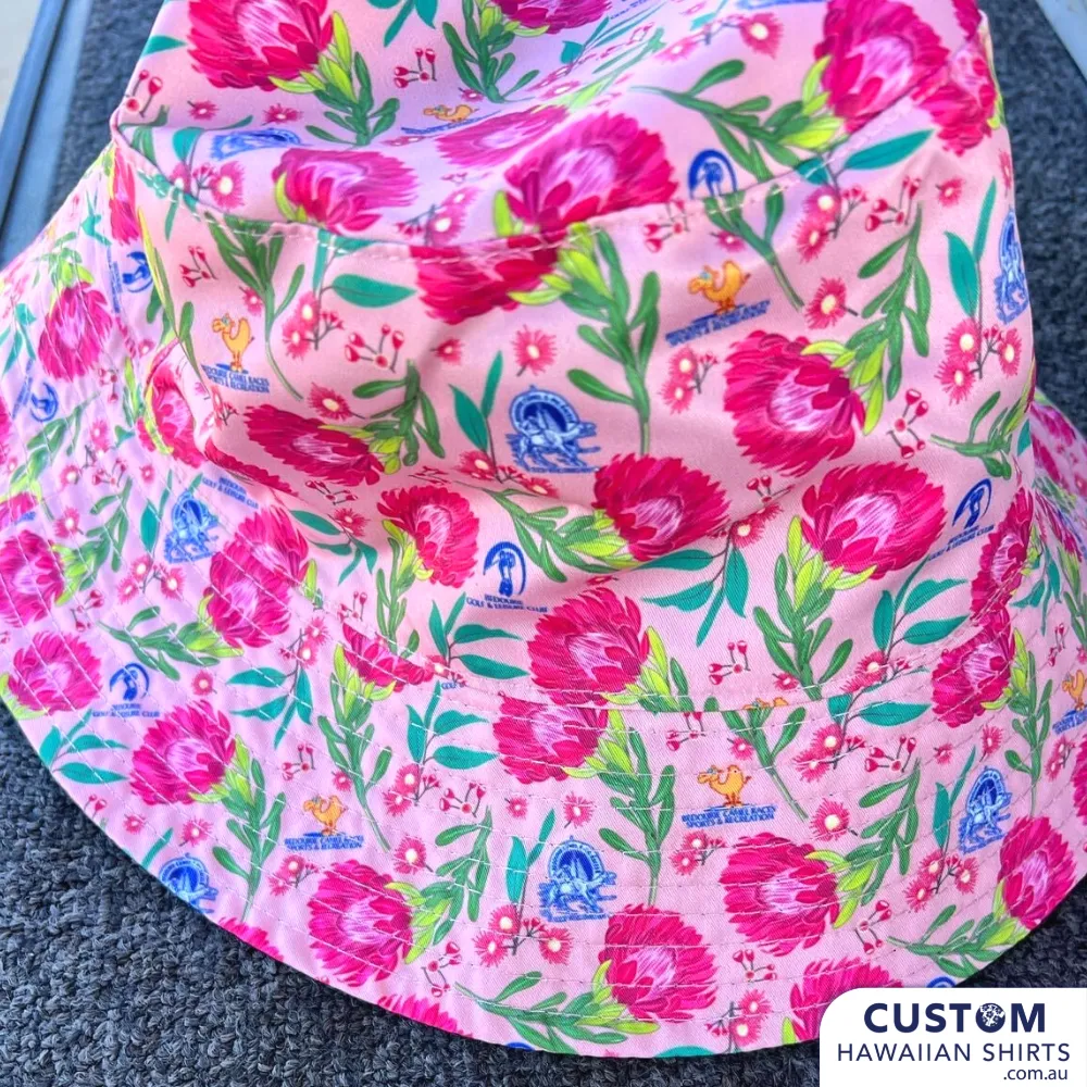 Bedourie Golf & Leisure Club, QLD - Camel & Pig Races - Bucket Hats