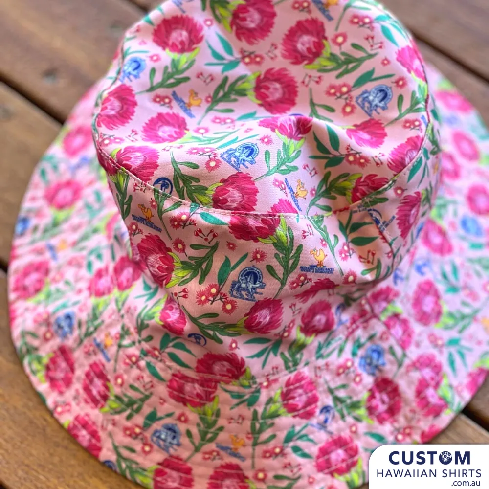 Bedourie Golf & Leisure Club, QLD - Camel & Pig Races - Bucket Hats