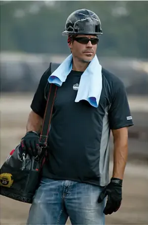 CHILL-ITS 6602 COOLING TOWEL BLUE