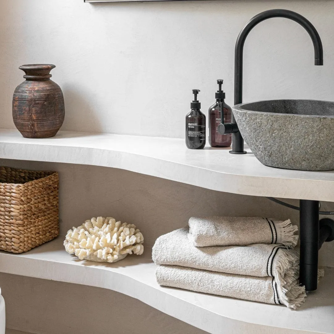Cotton Towel | Beige 50x100cm