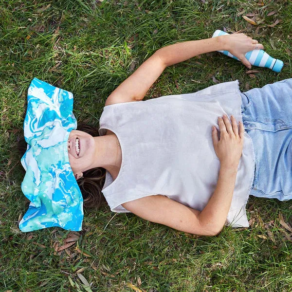Dock & Bay - Cooling Gym Towel - Take A Dip Blue