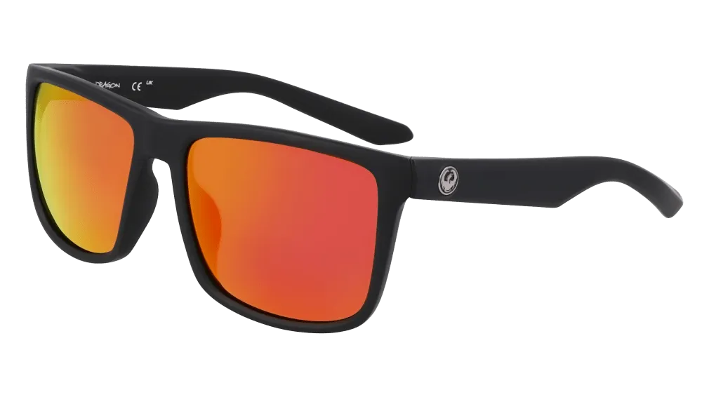 Dragon Meridien LL Matte Black / Red Ion Polar