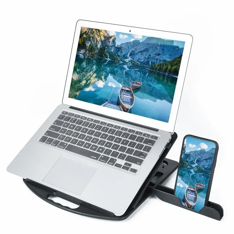 Enhanced Laptop Cooling Stand - Versatile and Efficient