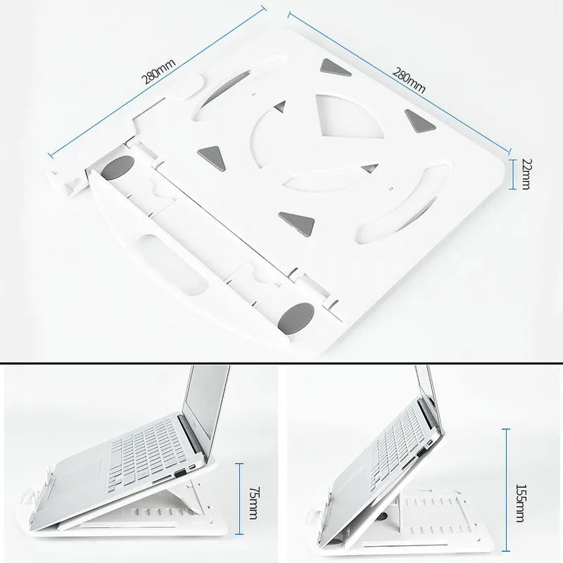 Enhanced Laptop Cooling Stand - Versatile and Efficient