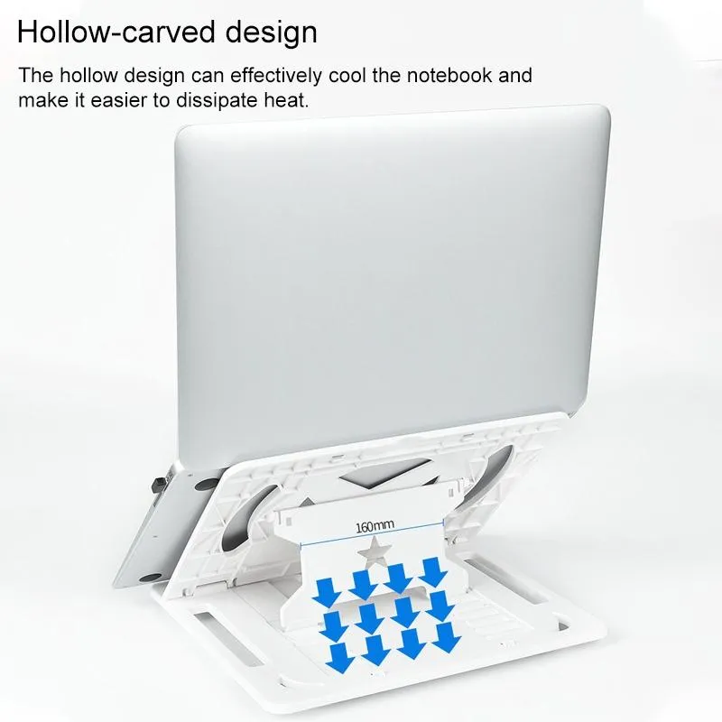Enhanced Laptop Cooling Stand - Versatile and Efficient