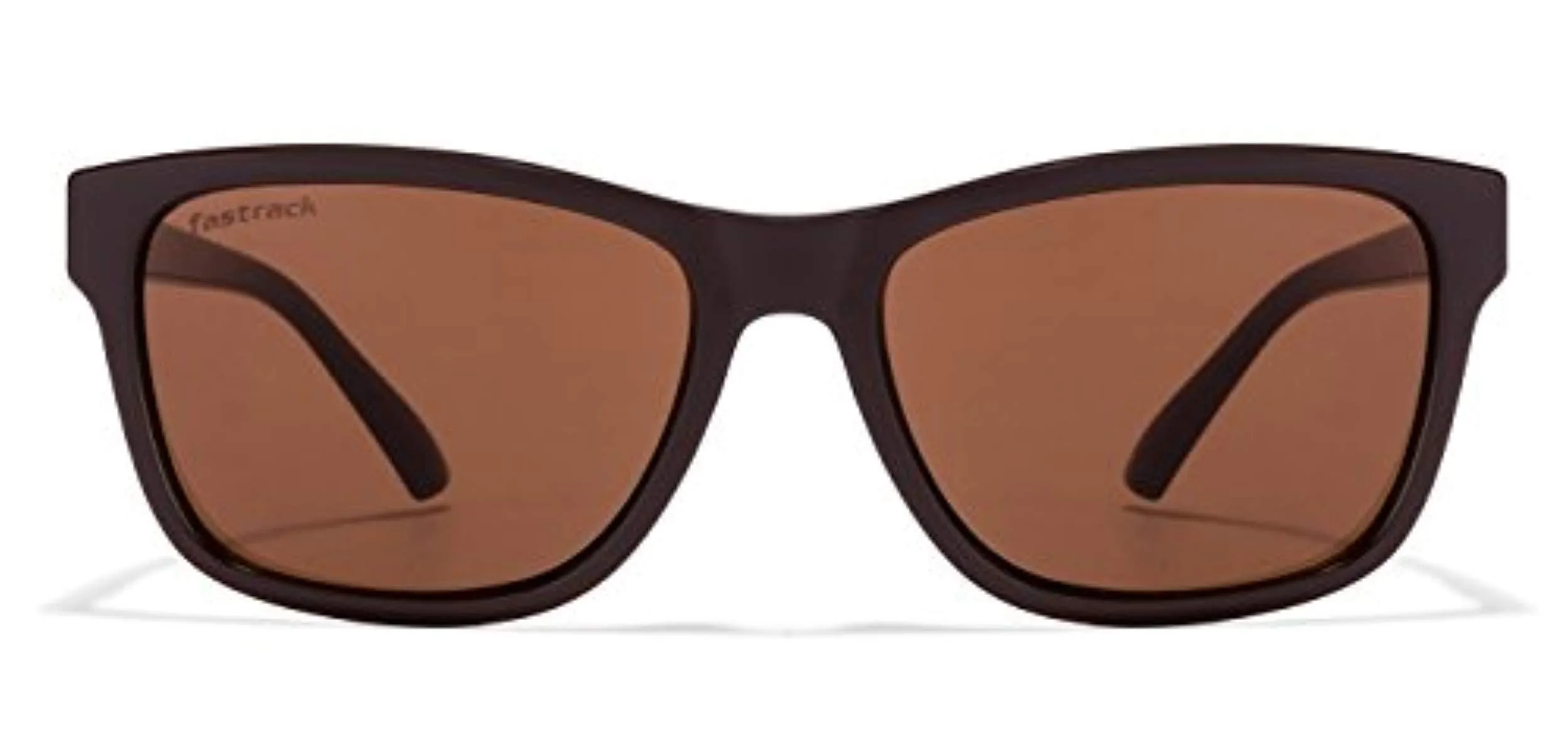 Fastrack Men Square Non Polarization Sunglasses (Brown_ S)
