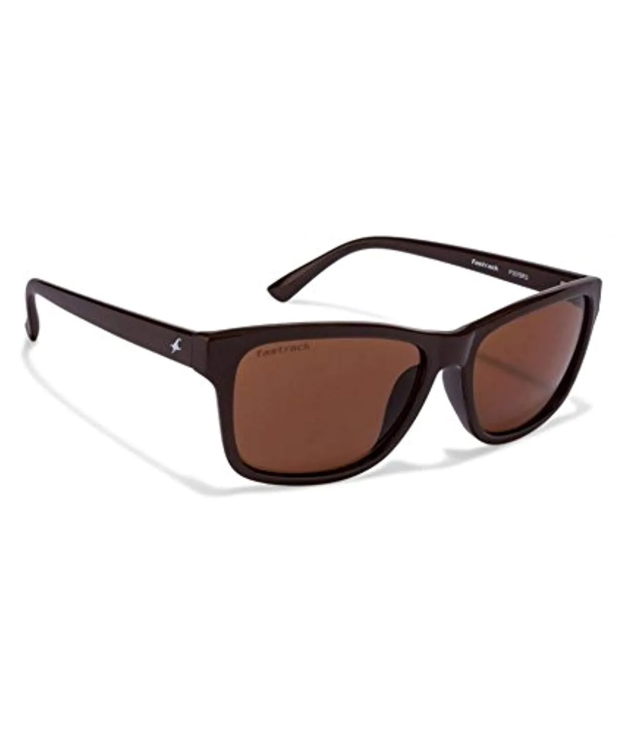Fastrack Men Square Non Polarization Sunglasses (Brown_ S)