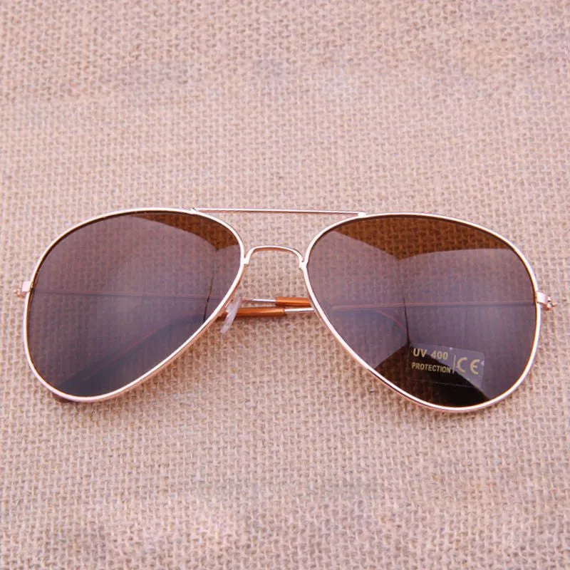 Gafas de sol Classic Sun glasses Vintage Metal frame Sunglasses Men Women Stylish Bat Mirror Eyewear