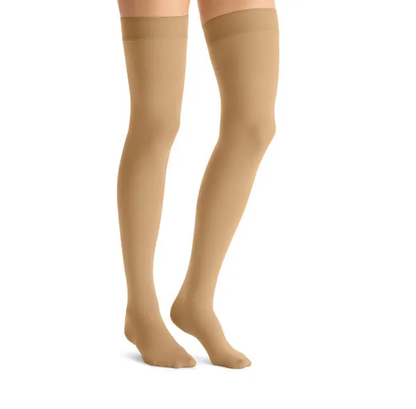 JOBST® Women Ultrasheer OPEN TOE Thigh  High with Silicone Dot Band