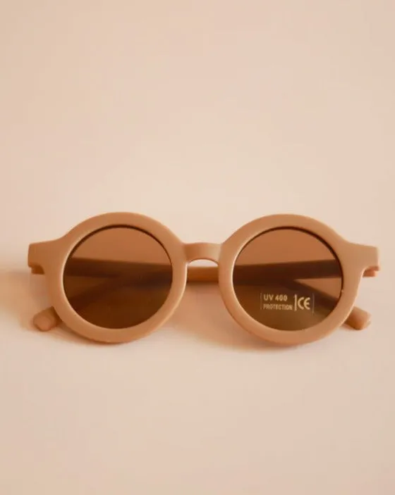 Kids Round Retro Sunglasses