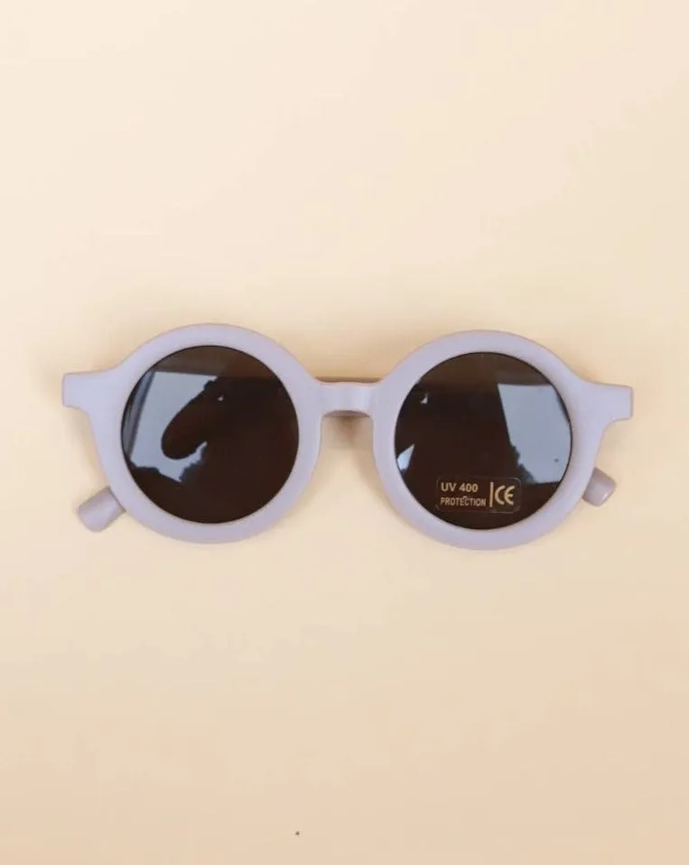 Kids Round Retro Sunglasses