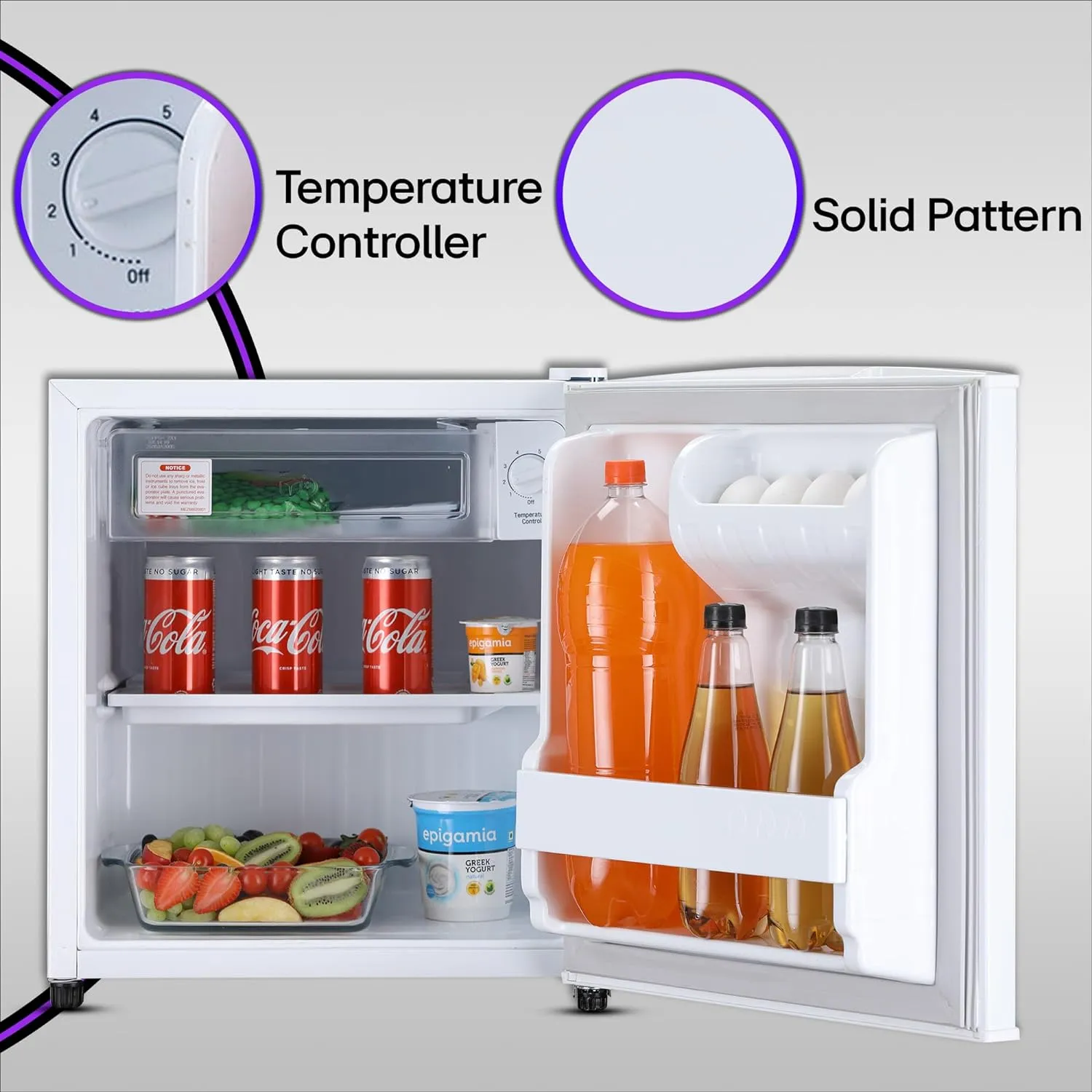 LG GL-M051RSWB 43 L 1 Star Direct Cool Minibar Single Door Refrigerator (  Super White)