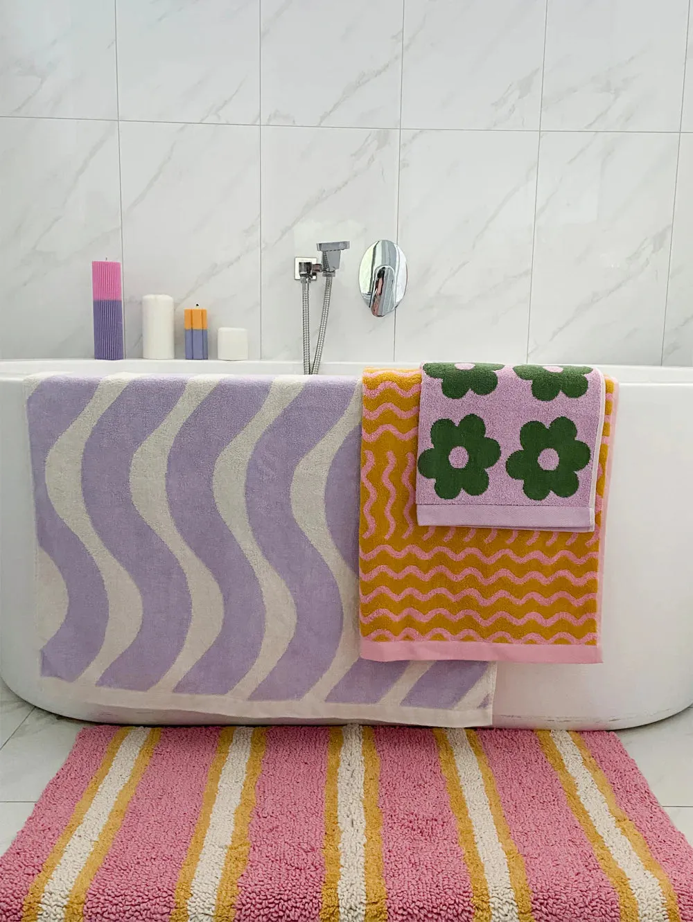 Mosey Me Ripple Bath Towel