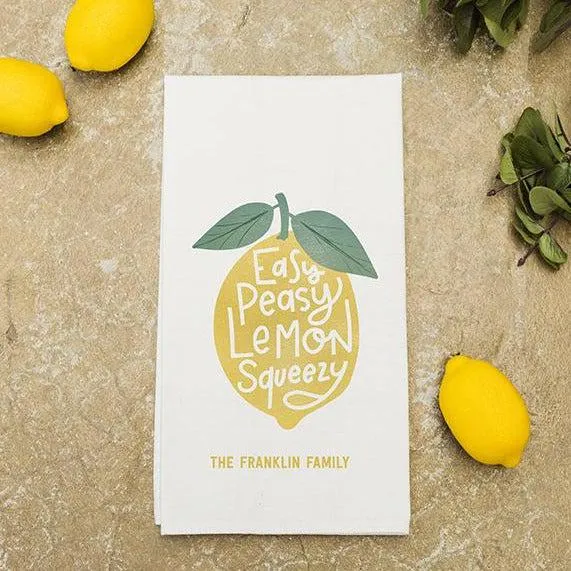 Personalized Summer Tea Towels