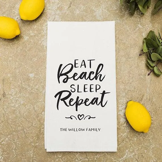 Personalized Summer Tea Towels