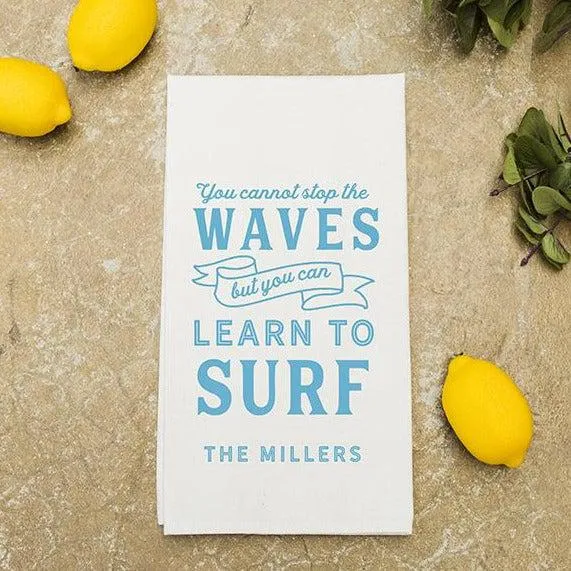 Personalized Summer Tea Towels