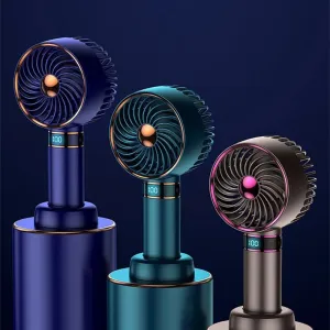 Portable 5000mAh Handheld Mini Air Conditioner Fan