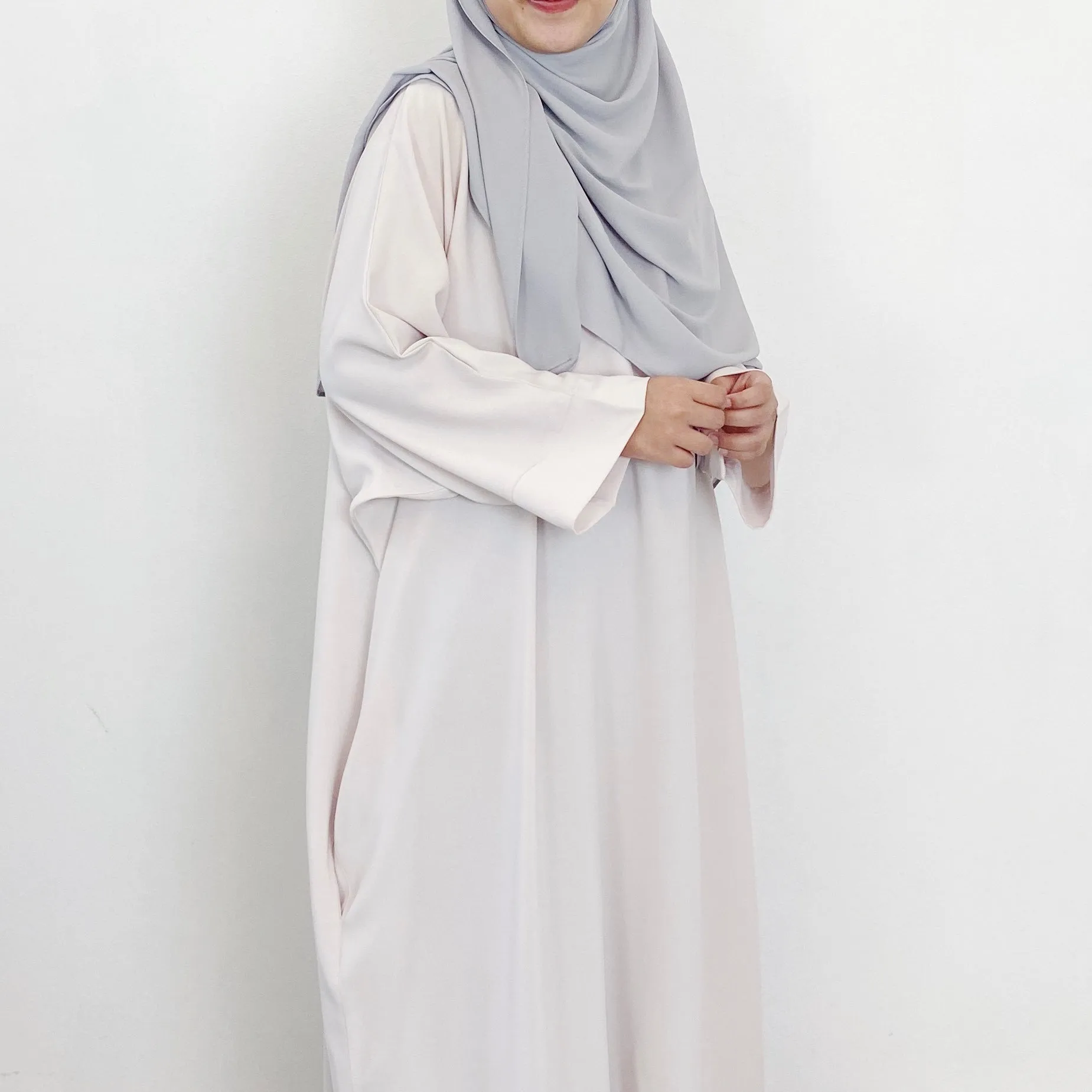Premium Chiffon : Light Grey