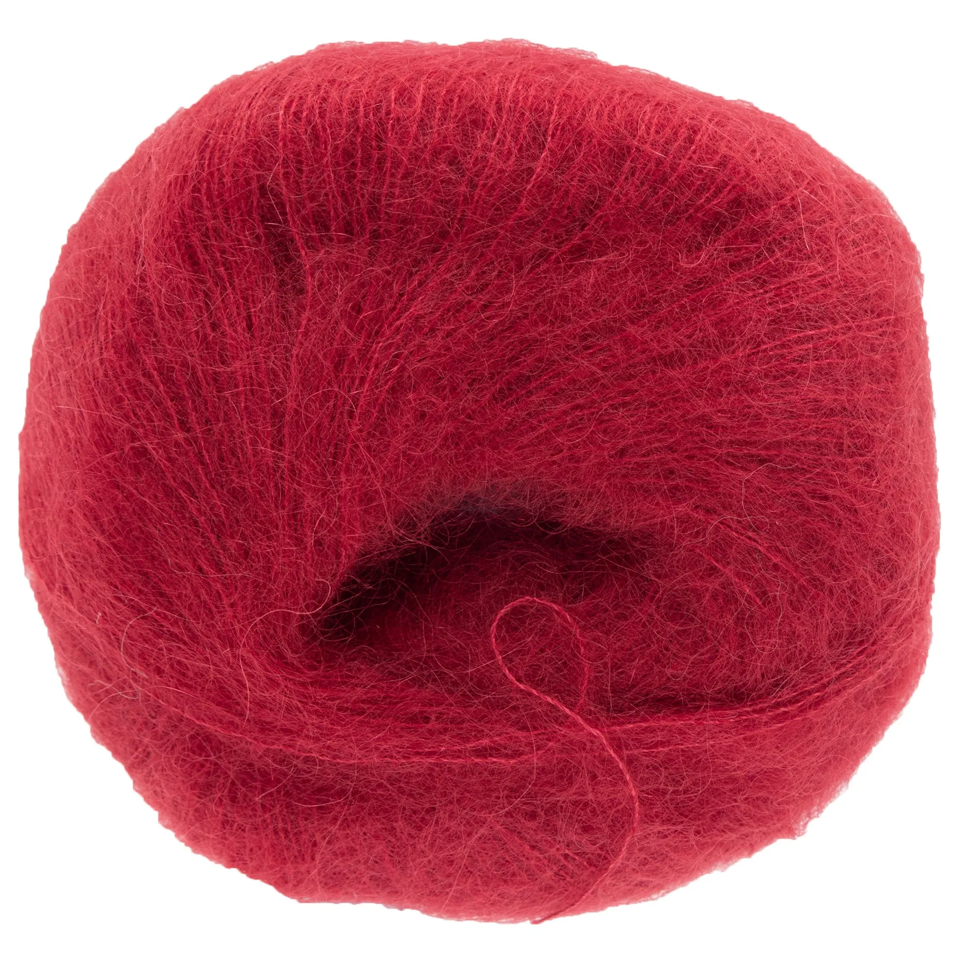 Sandnes Garn  Tynn Silk Mohair Yarn - 4236 Deep Red