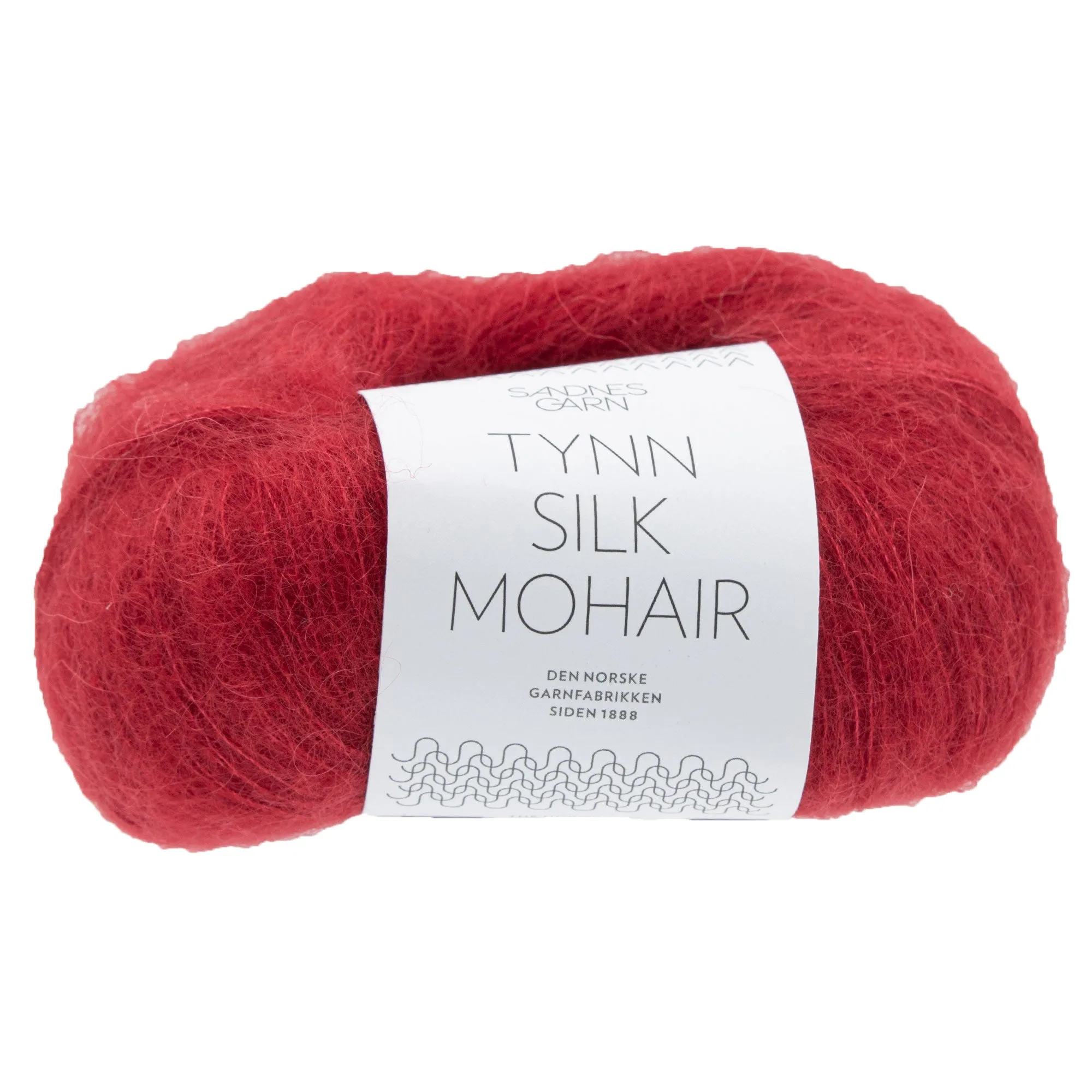 Sandnes Garn  Tynn Silk Mohair Yarn - 4236 Deep Red