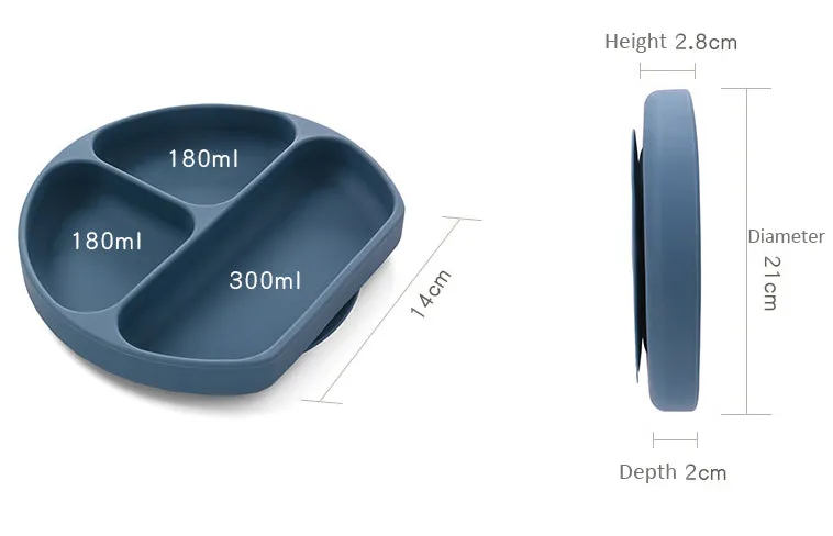 Suction Plate, Straw Cup & Cape Smock