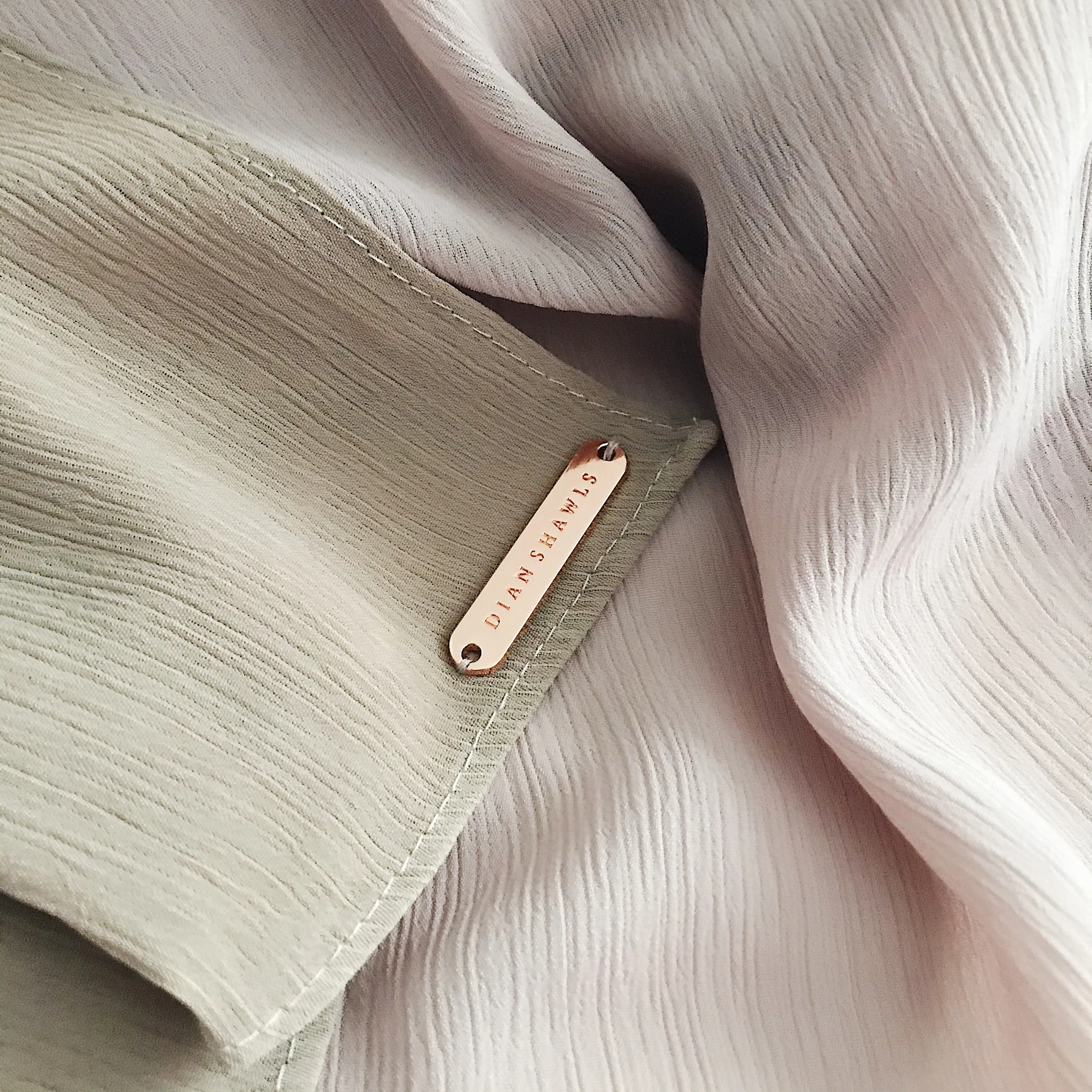 Textured Chiffon : Light Blue