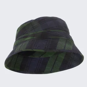 THE CHECKED WAX BUCKET HAT