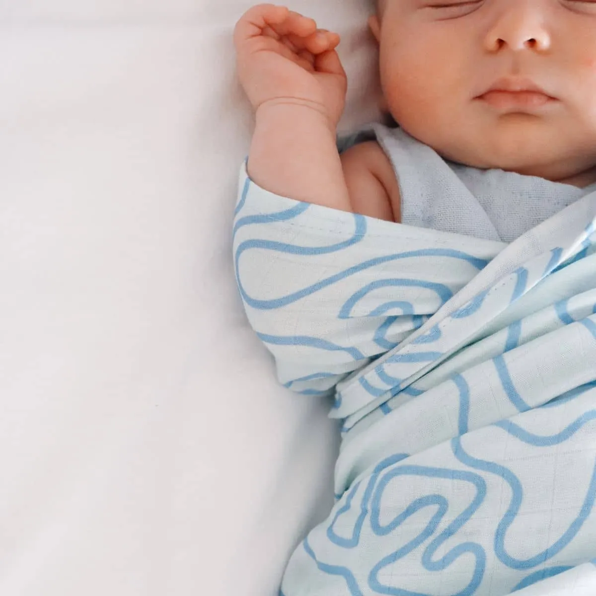 Ziggy Lou Muslin Swaddle - Zen