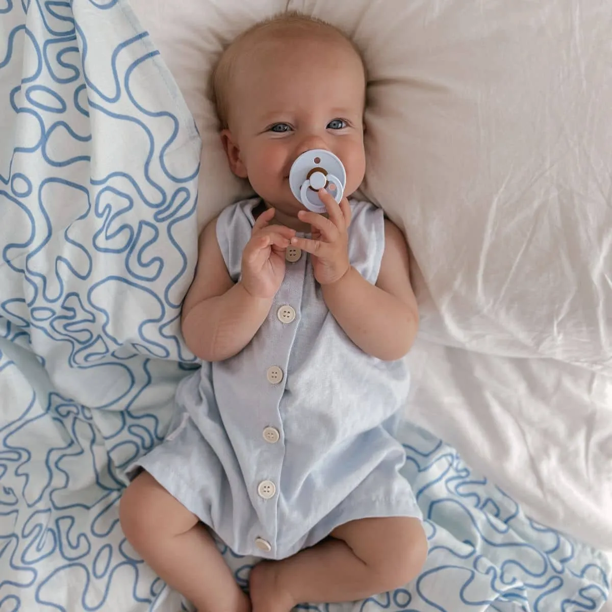 Ziggy Lou Muslin Swaddle - Zen